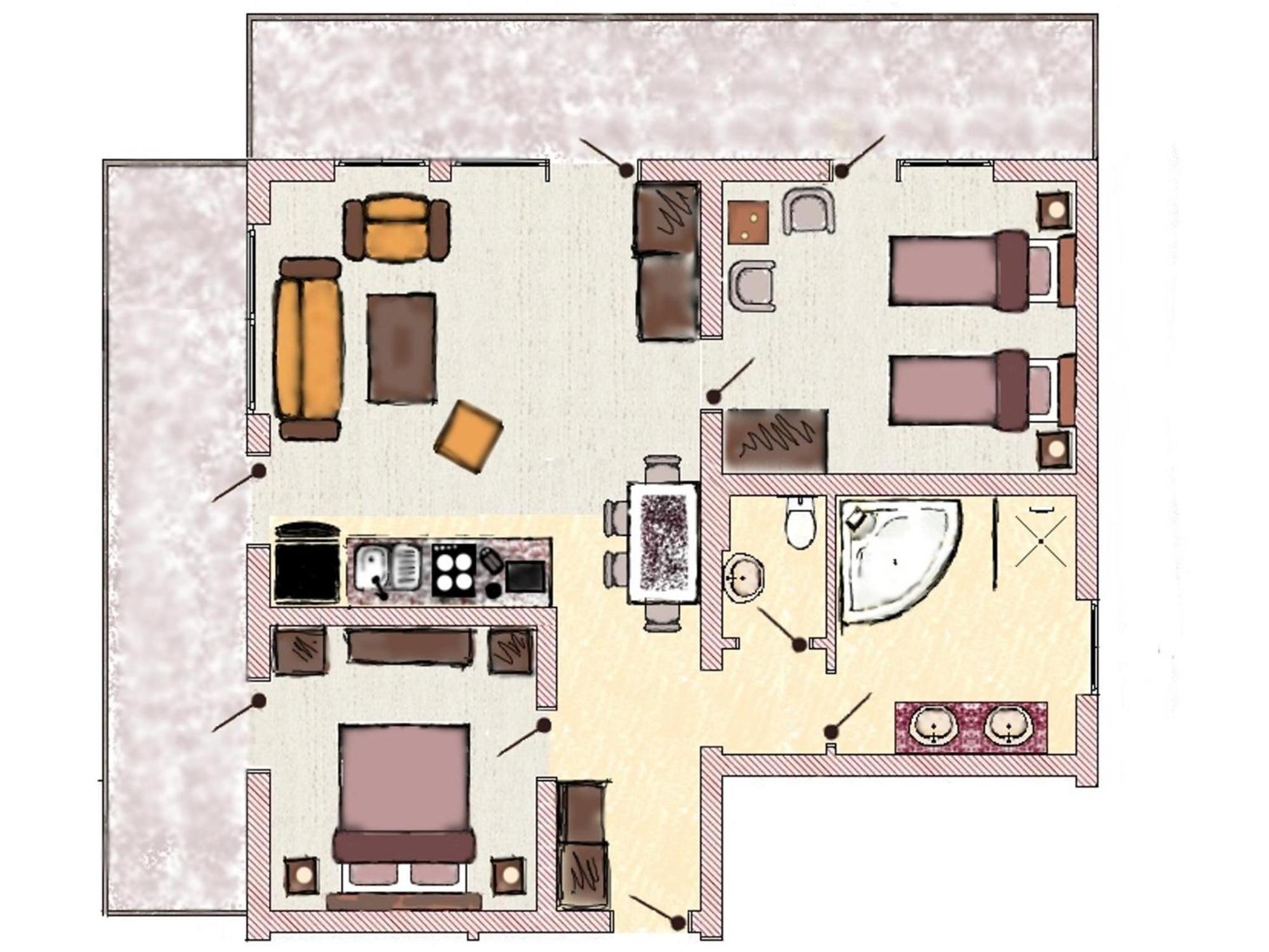 Transylvania Villa & Spa Gosau Rom bilde